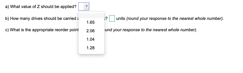 Based on available information, lead time demand