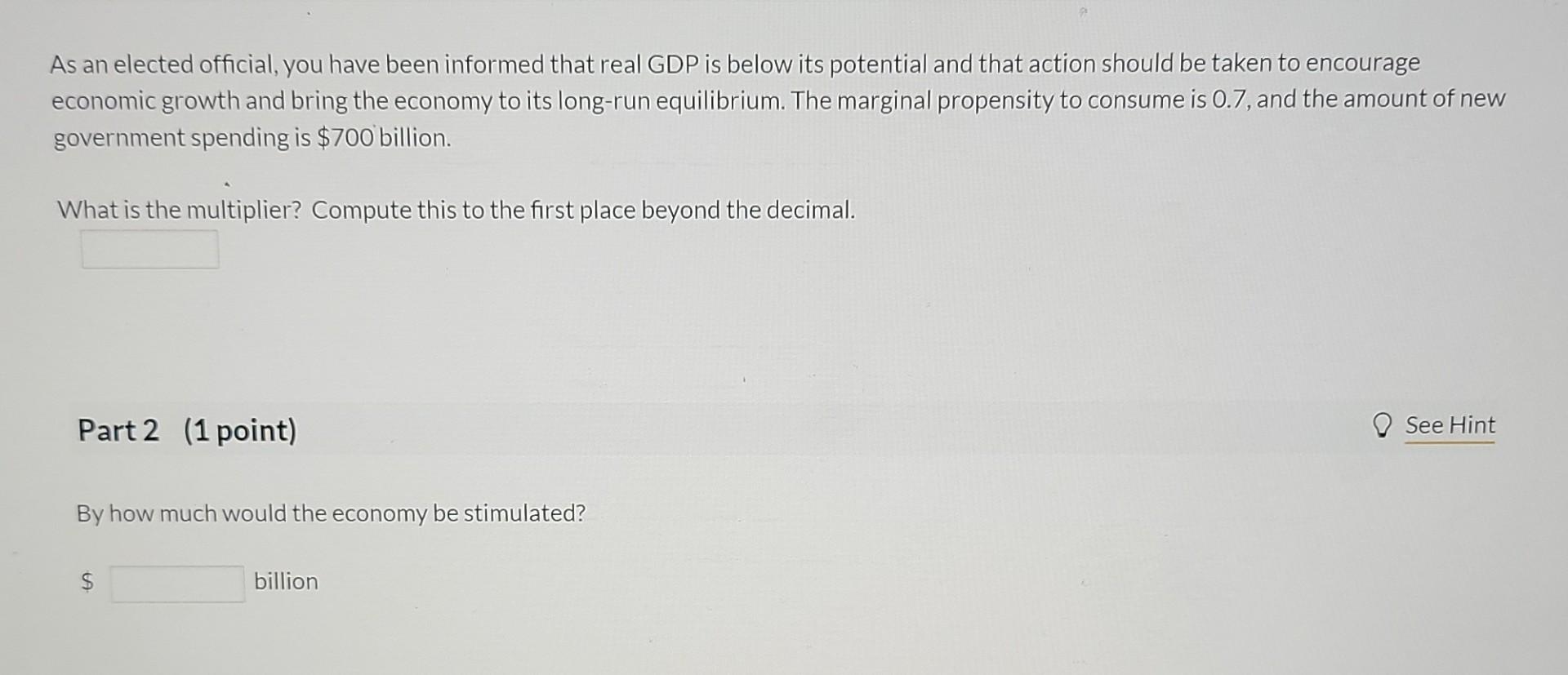 As an elected official, you have been informed