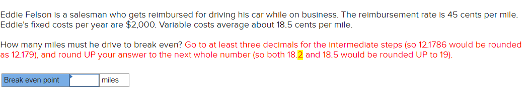 Eddie Felson is a salesman who gets reimbursed