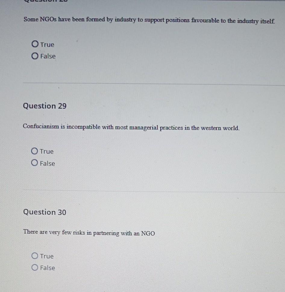 Some NGOs have been formed by industry to support