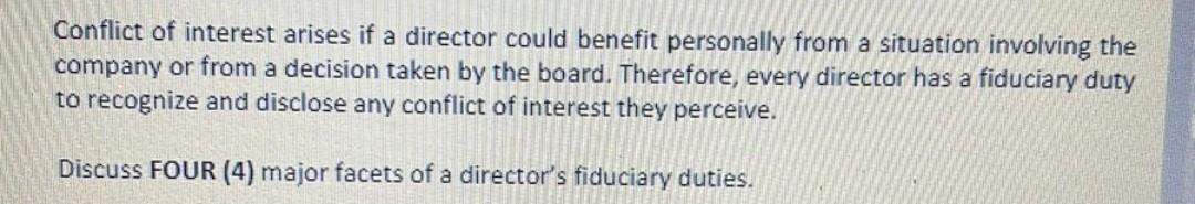 a general brief not more than 500 words Conflict