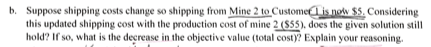 Problem 3 Consider the Blending Problem from