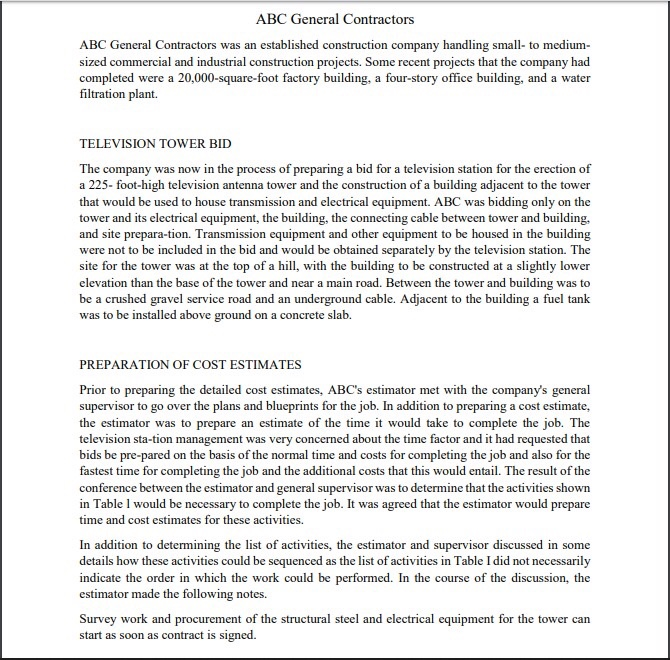 please just solve last question. ABC General