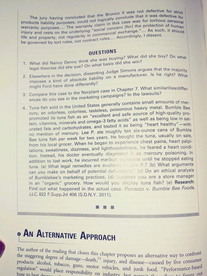 The jury having concluded that the Bronco II was