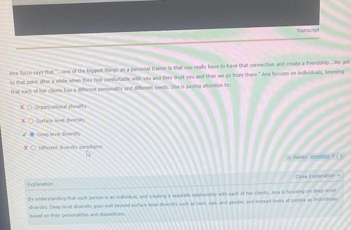 Transcript Ana Tocco says that one of the biggest