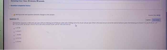 demand for popsicles is 600 units per year with