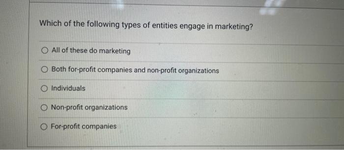 Most company mission statements will refer to