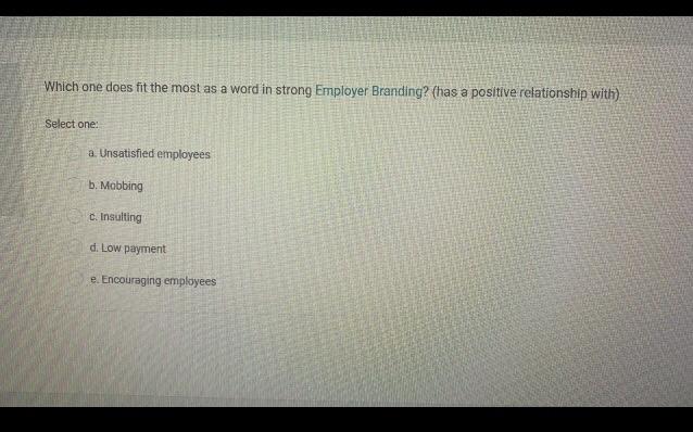 Which one does fit the most as a word in strong