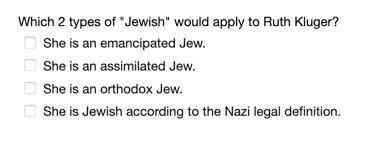 Which 2 types of "Jewish" would apply to Ruth
