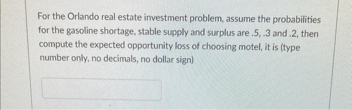 A local real estate investor in Orlando is