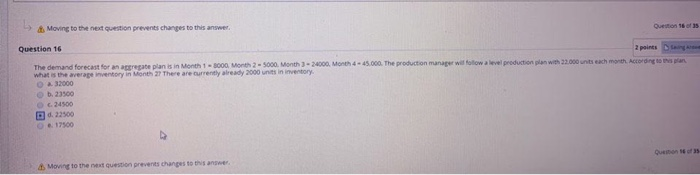 the demand forecast for an aggregate planning is