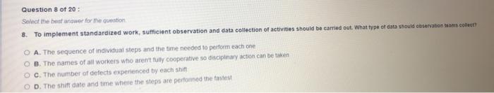 6. To maintain the required takt time, what does