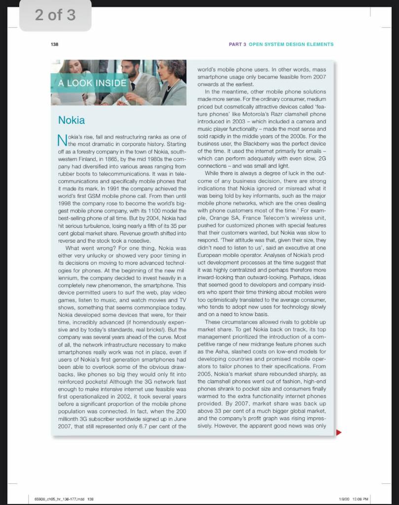 Read the attached case study and answer the