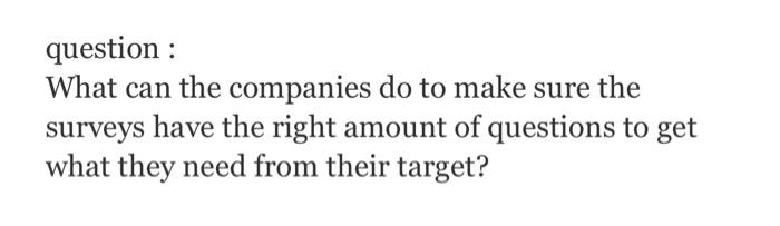 Addressing whether the customers will visit the