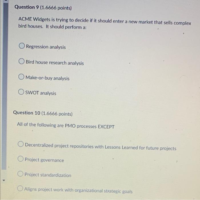 Please help me answer these questions Question 7