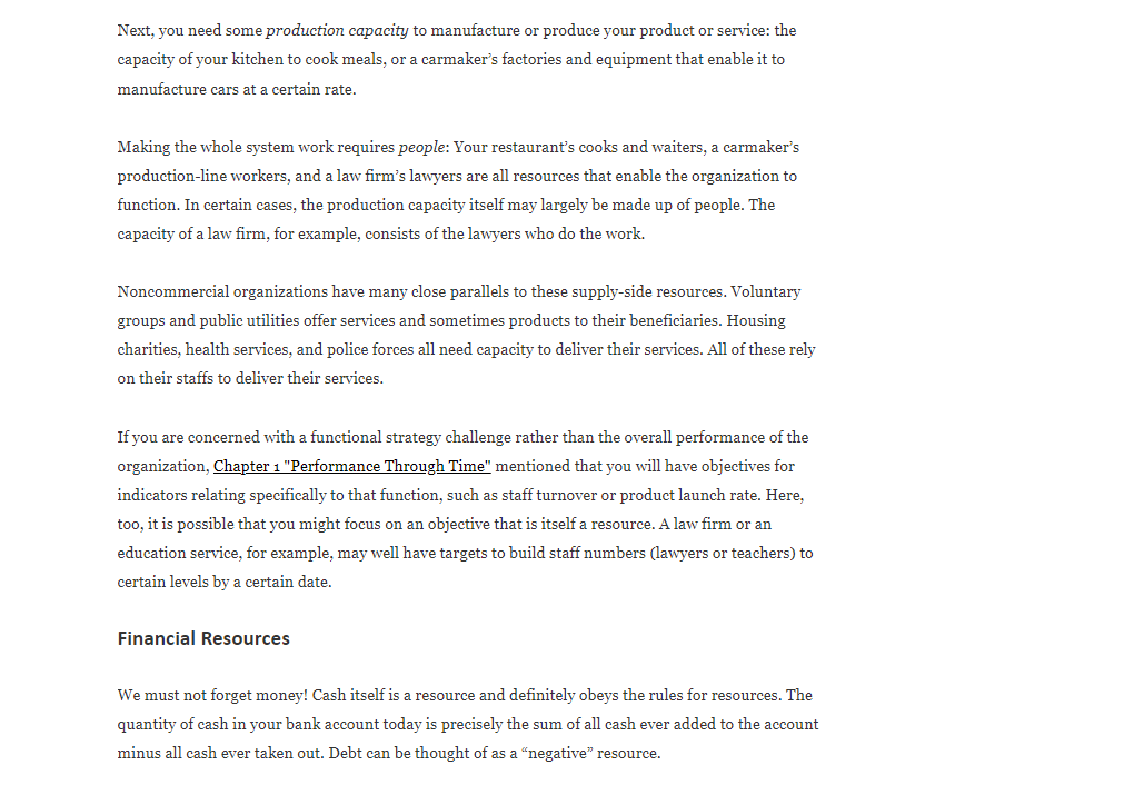 IN YOUR OWN WORDS: What is the missing link