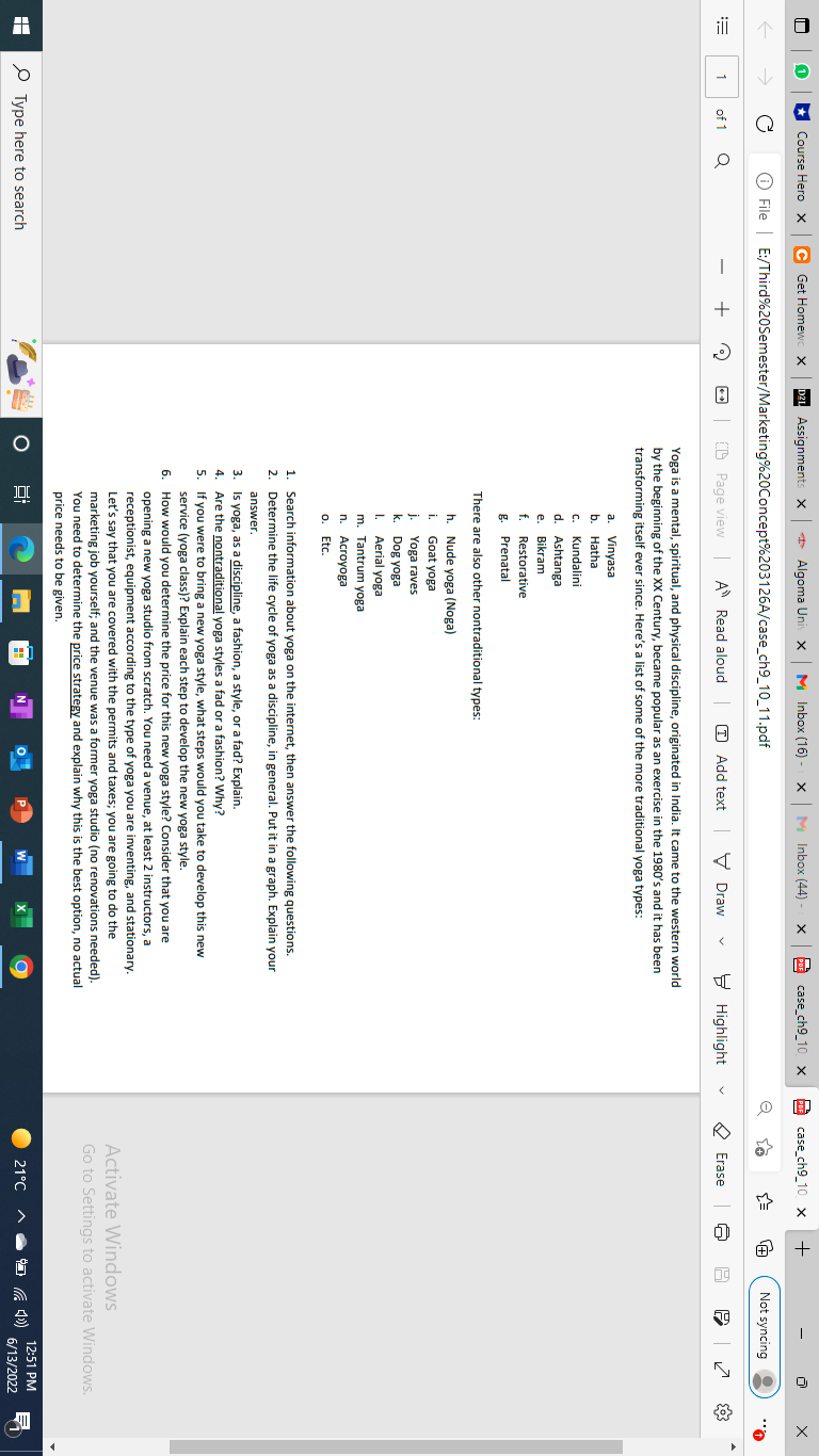 Please answer each and every question in details.