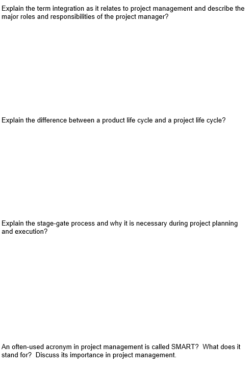 Explain the term integration as it relates to