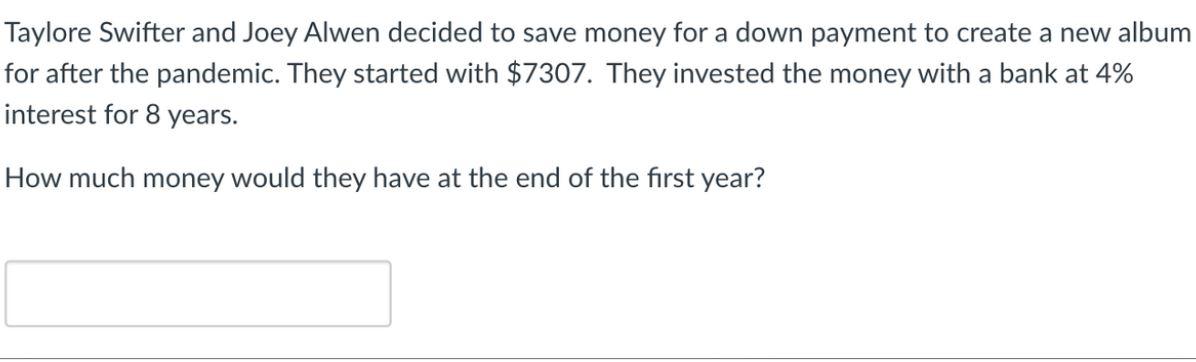 Taylore Swifter and Joey Alwen decided to save