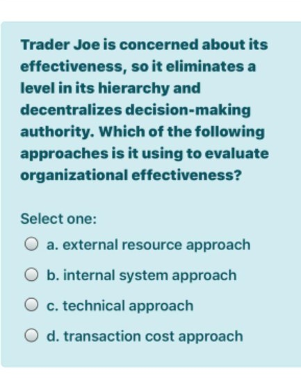 If Trader Joe is using the technical approach to