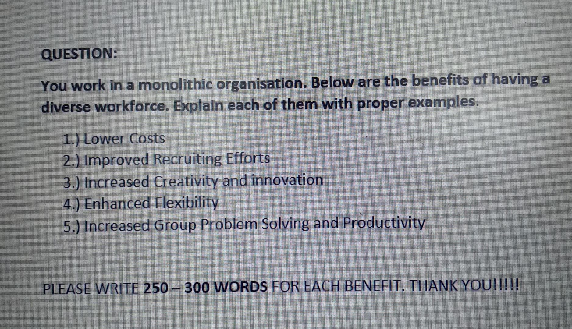 Please help it's urgent. Thank you QUESTION: You