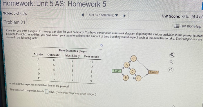 Homework: Unit 5 AS: Homework 5 5 of 8 (7