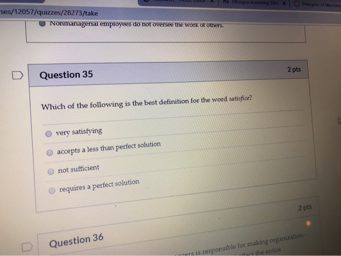 Principles of Macroece ula t u Ethopia economy: