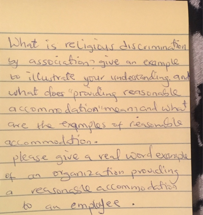 at least two paragraph What is religious