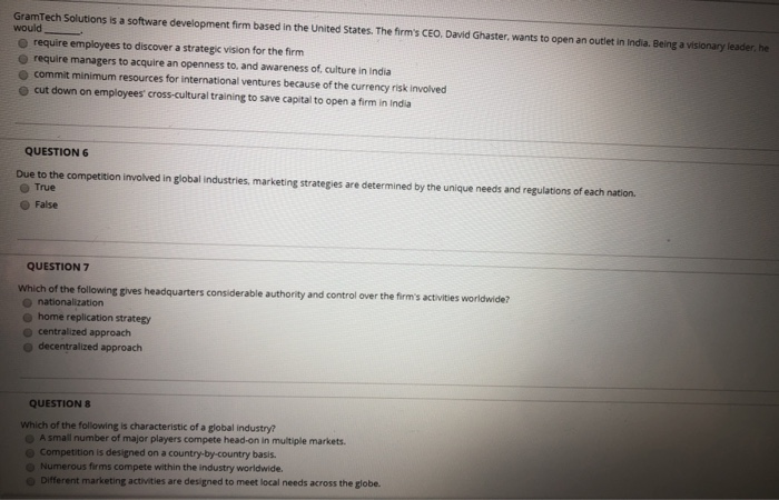 GramTech Solutions is a software development firm