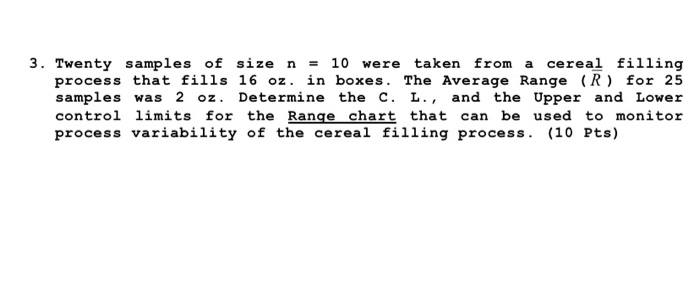 this is all the information that i was given. 3.