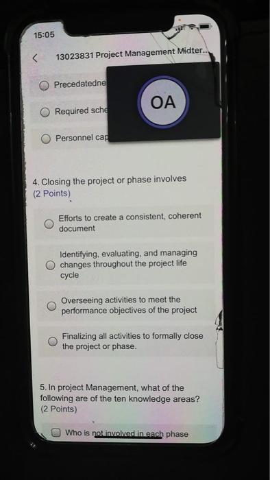 15:05 < 13023831 Project Management Midter..