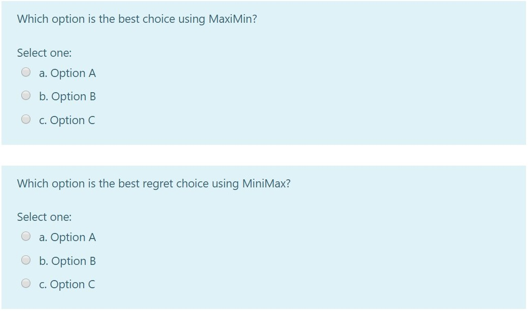 Using the information below to create your Excel