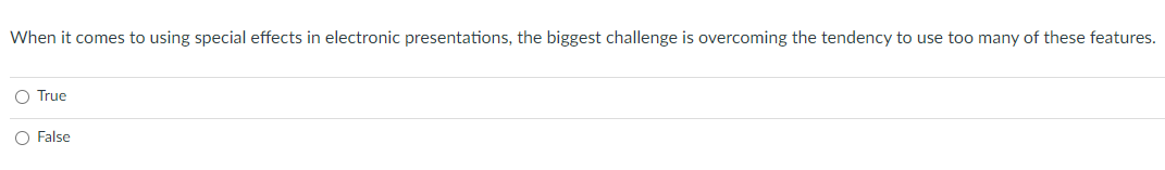 When it comes to using special effects in