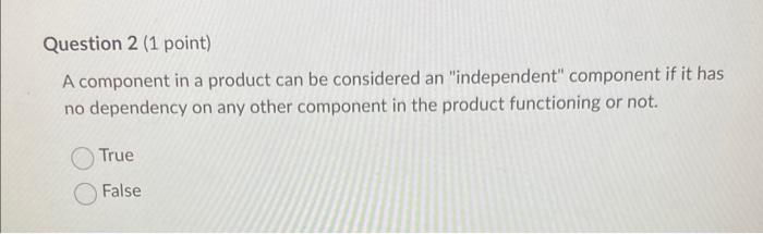 Question 8 (1 point) An undergraduate business