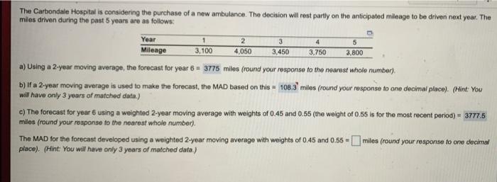 help please The Carbondale Hospital is
