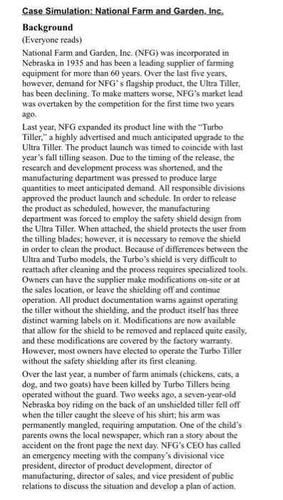 what's the long and short term solution? Case