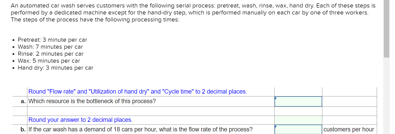 An automated car wash serves customers with the