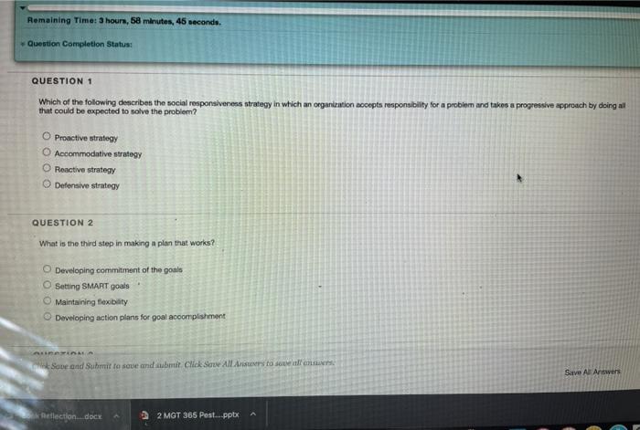 Remaining Time: 3 hours, 58 minutes, 45 seconds.