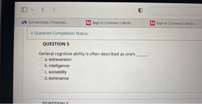 < < > V Scholarships | Financial... * Question