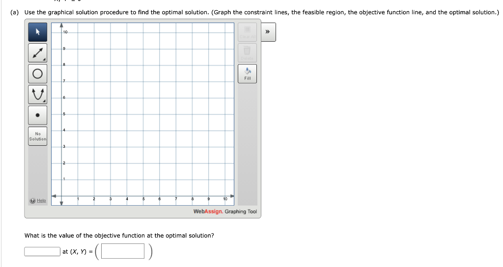 Consider the following linear program. Please
