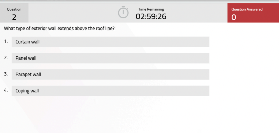Question Time Remaining 10 02:58:59 What is the