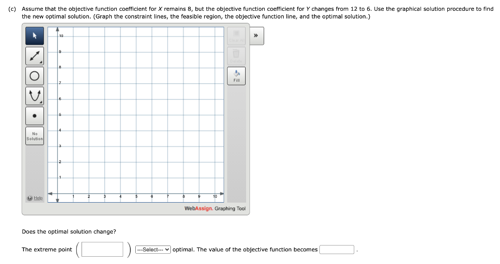 Consider the following linear program. Please