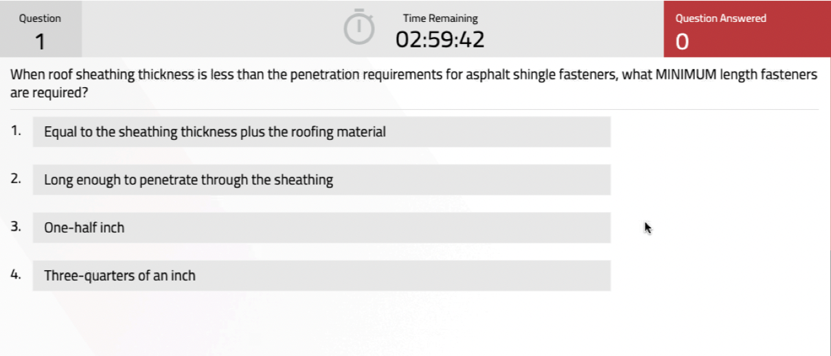 Question Time Remaining 10 02:58:59 What is the