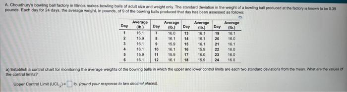 Refor to Table 56.1 - Factors for Computing