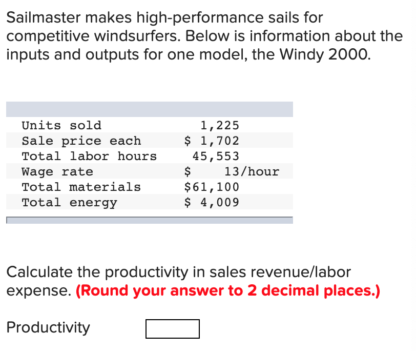 Sailmaster makes high-performance sails for
