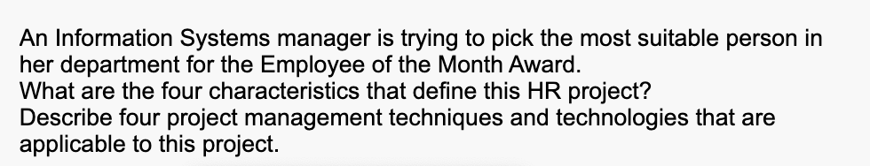 \ Please be specific to the question. An