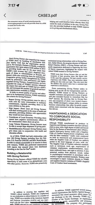 Strategic management course. Read and evaluate