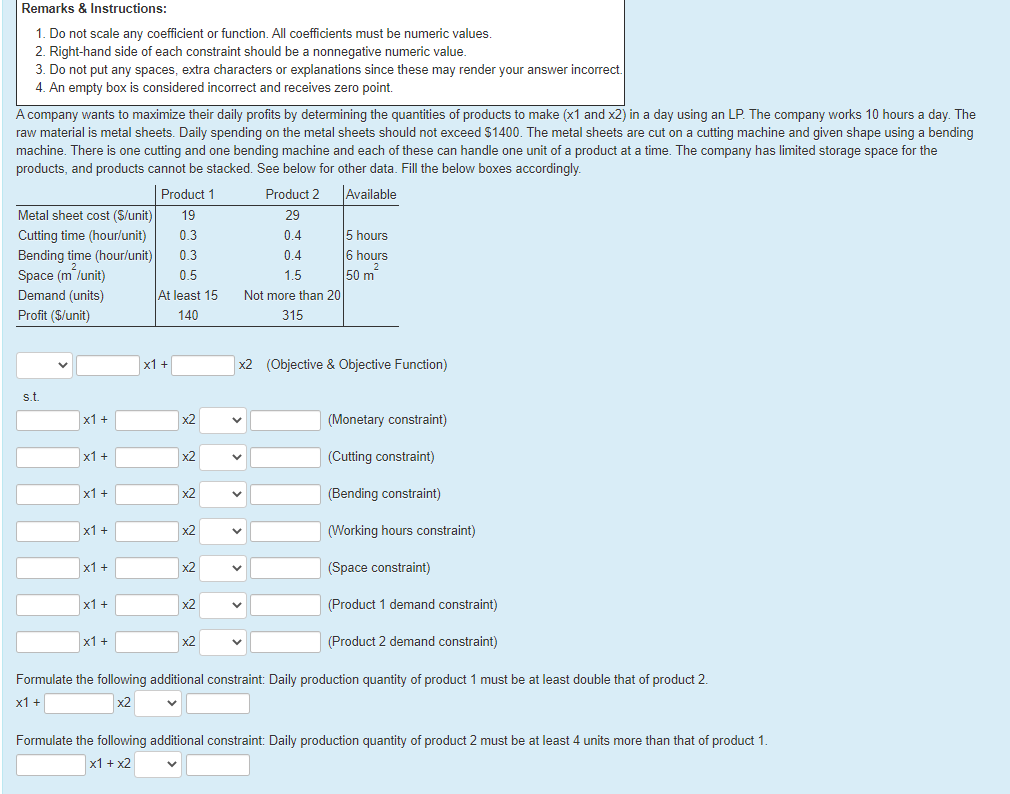 please be quickkk Remarks & Instructions: 1. Do