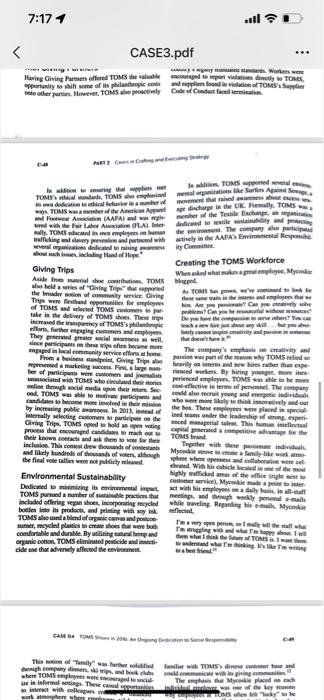 Strategic management course. Read and evaluate