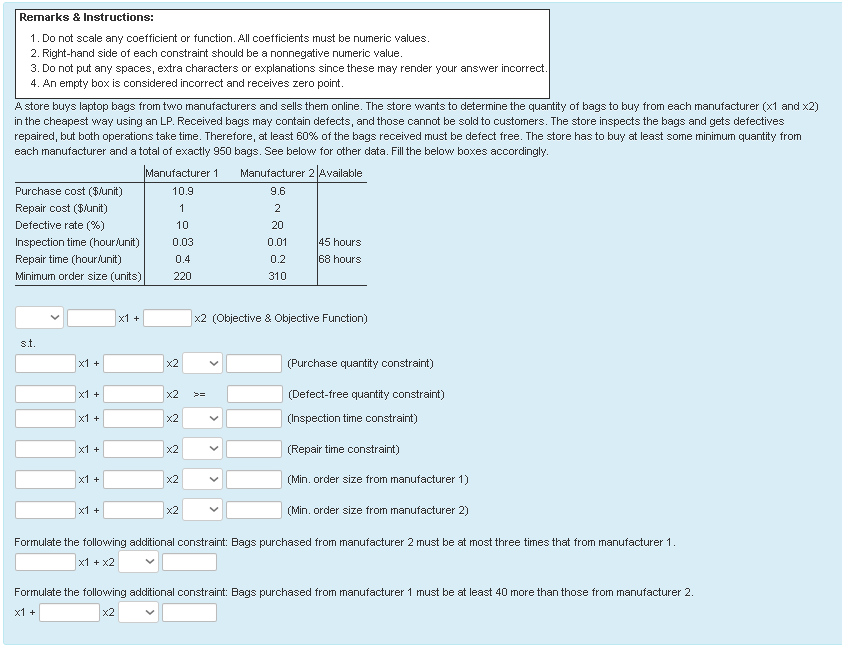 Remarks & Instructions: 1. Do not scale any
